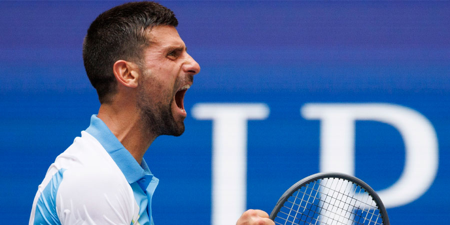 Novak Djokovic ya es finalista en Nueva York (6-3, 6-2, 7-6)