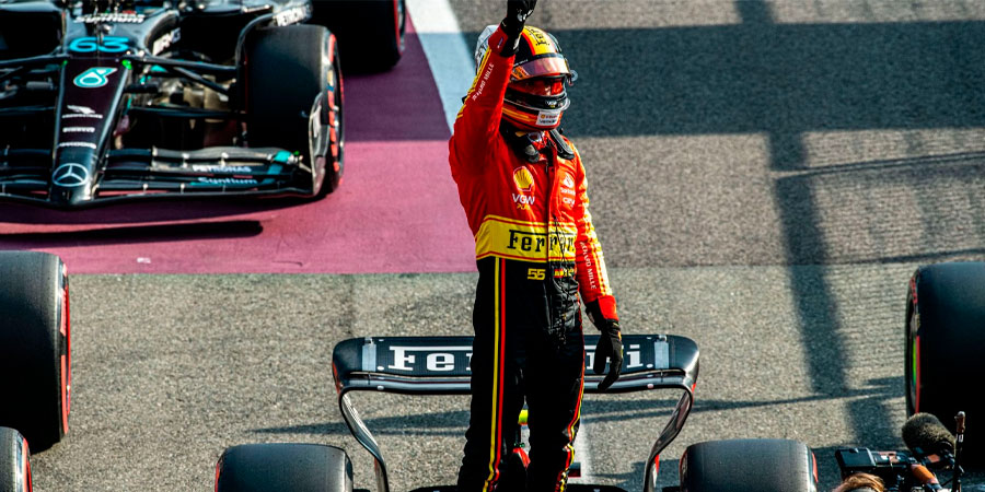 Sainz sube al podio en una nueva victoria de Verstappen